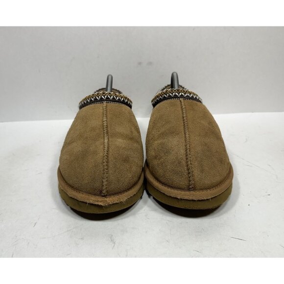 UGG Tasman Men’s Size 10 Chestnut Suede Lined Slip-On Slipper 5950 - Picture 2 of 8